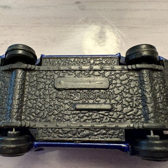 Zylmex Zee 1980's Lamborghini Countach D61 Blue 1:64 Hong Kong (SKU: 233TO) - Picture 5 of 5